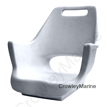 Roto Molded Seat Shell Only - No Cushions (8WD007-1-710)