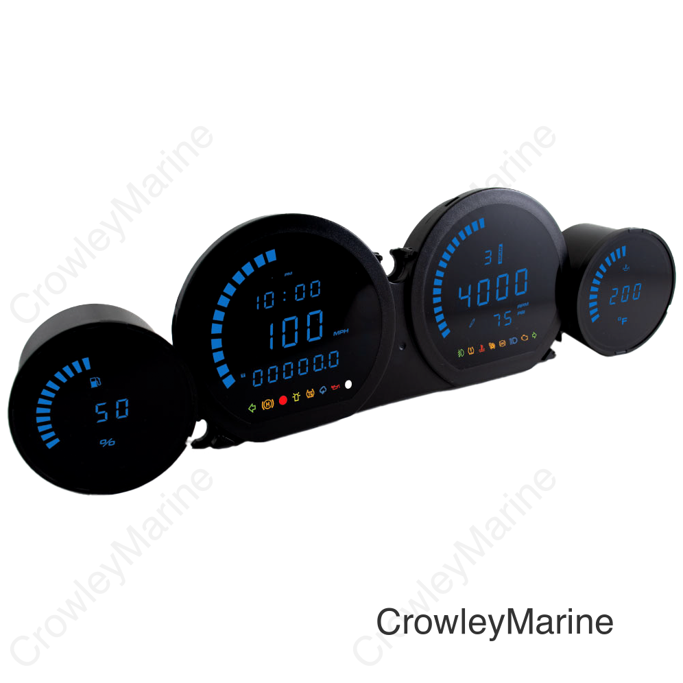 HD-03L Gauge Kit - Blue Display