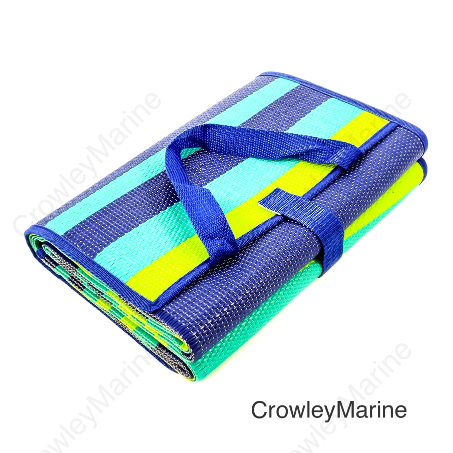 HANDY MAT W/STRAP BLUE/TU