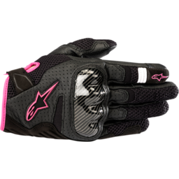 Stella SMX-1 Air V2 Gloves - Black/Fuchsia - XL