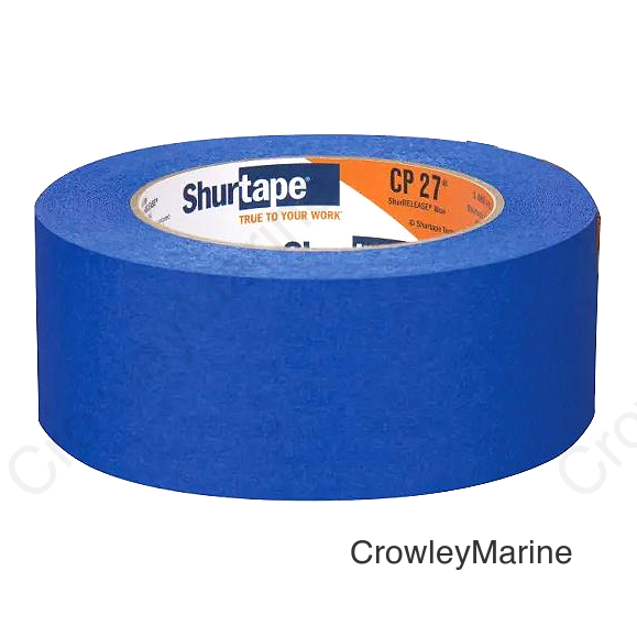 Shurtape 202880 CP27 Shurrelease® 14-Day Blue Painter's Tape, 2" x 180', Blue