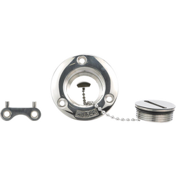 Seachoice Corrosion-Resistant Cast 316 Stainless Steel Deck Fill, Water Fill w/ Cap thumbnail-1