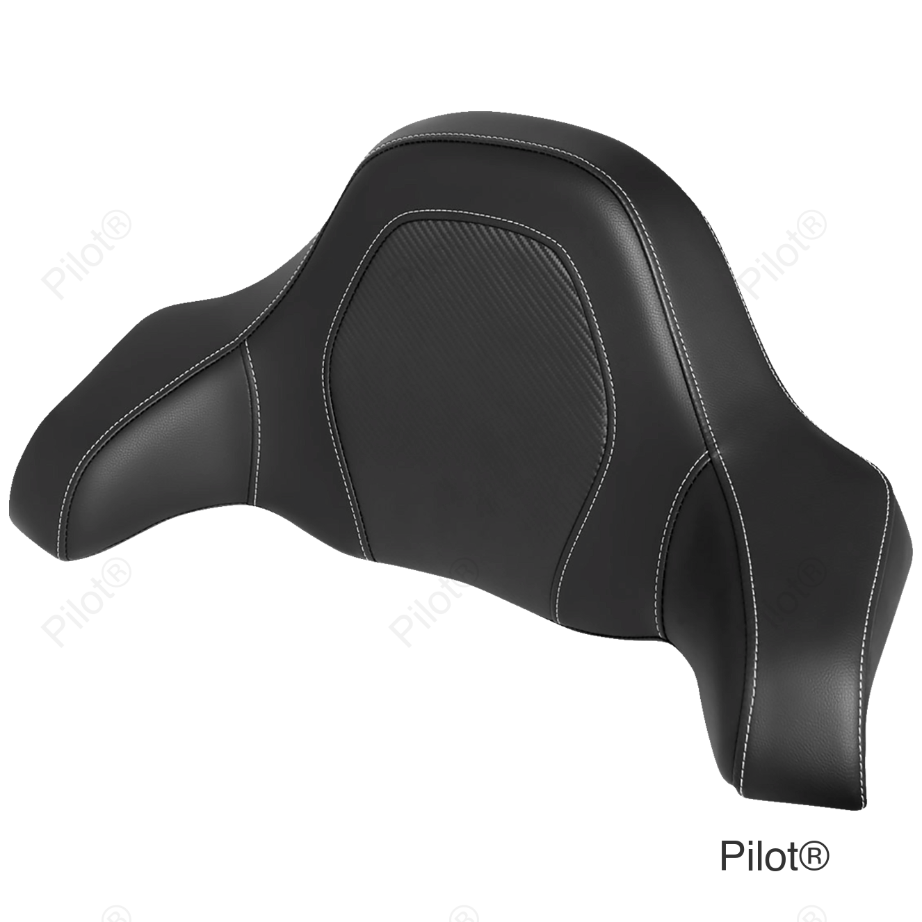 Tour-Pak® Backrest Pad Cover - Road Sofa Seat - Carbon Fiber