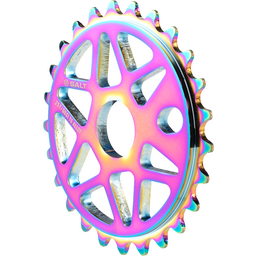Salt Comp Sprocket 25t Oilslick 23.8mm Spindle Hole With Adaptors for 19mm and 22mm