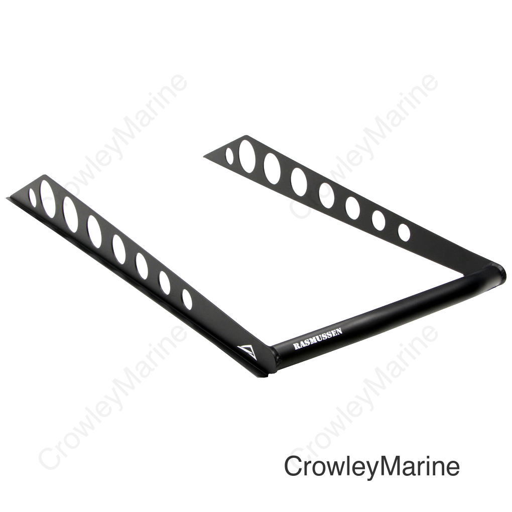 BUMPER REAR S-D XM/XS 163 RASMUSSEN FLAT BLK