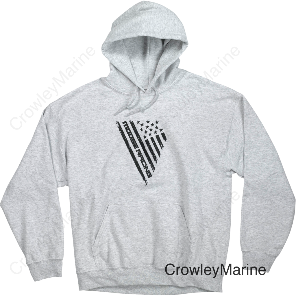 HOODY SALUTE ASH 2X