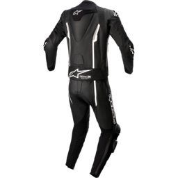 Missile v2 2-Piece Leather Suit - Black/White - US 40 / EU 50 thumbnail-1