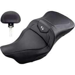 Heated Roadsofa™ Seat - Carbon Fiber - w/ Backrest - '08-'23 FL