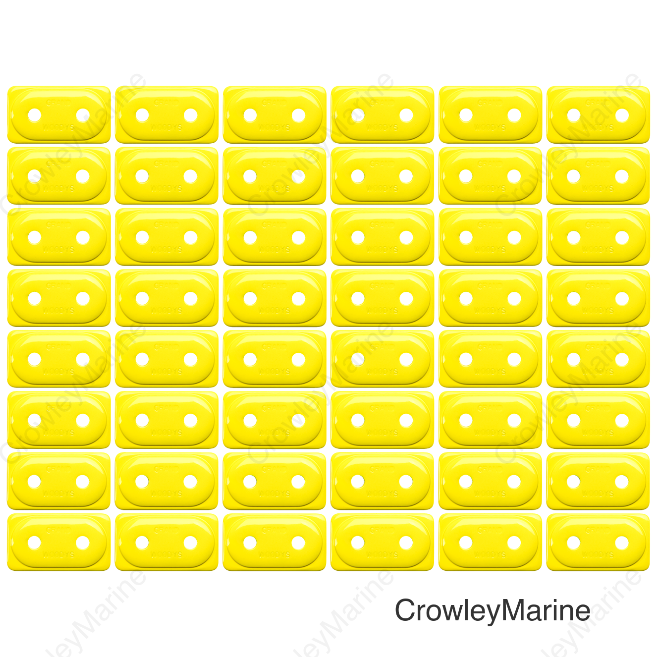 Support Plates - Hi Vis - Double - 48 Pack