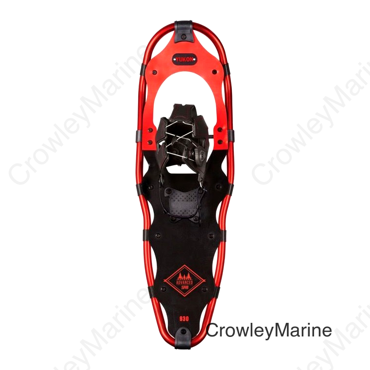 YUKON CHARLI SPIN SNOWSHOES RED 21'