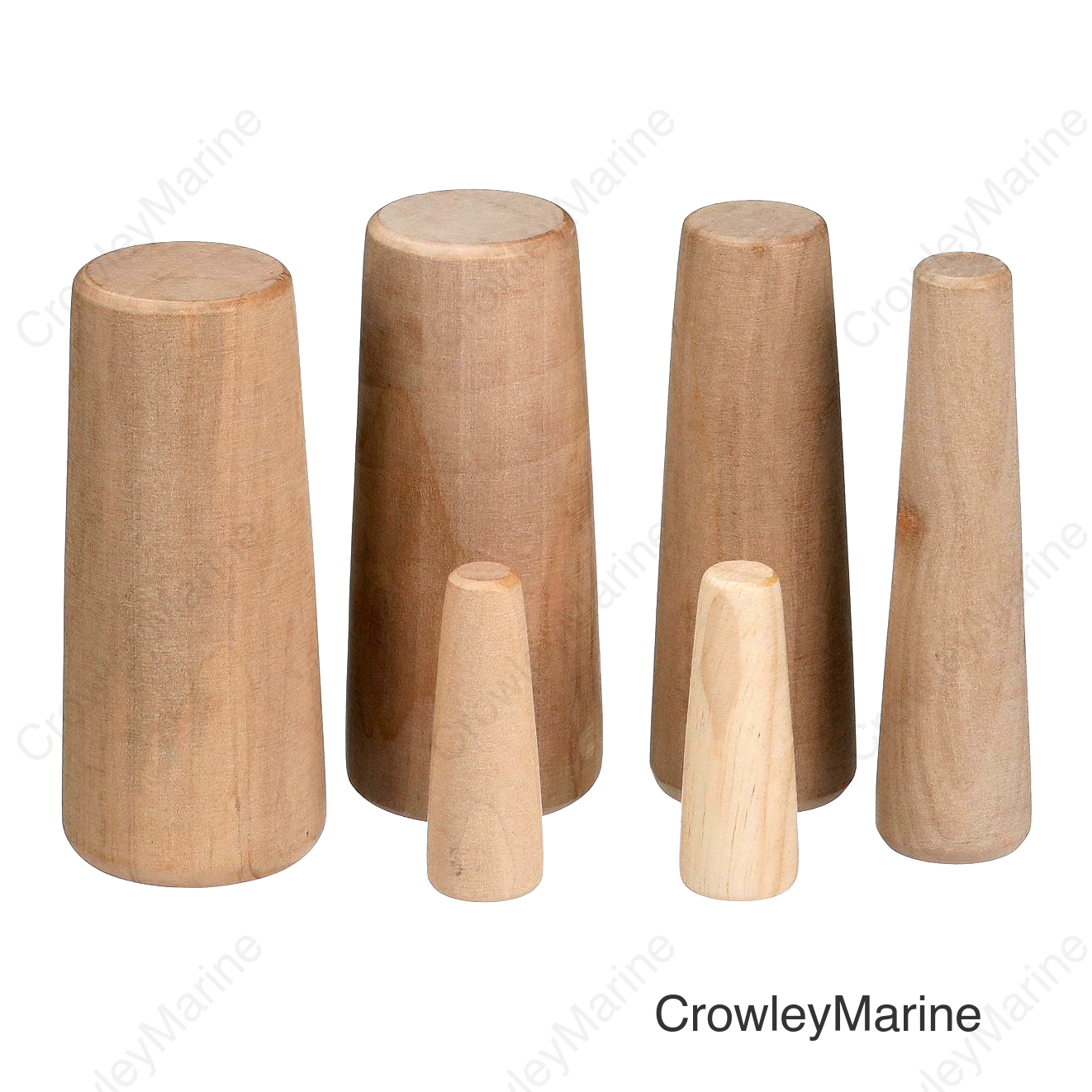 Seachoice Emergency Stopgap Assorted 1/2-2 in. Wood Plugs, Set of 6