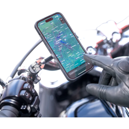 3D Phone Mount - 1-1/2" - Chrome thumbnail-2