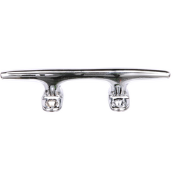 Seachoice Hollow Base Yacht Cleat, Chrome-Plated Cast Brass, 5-1/2 In. Long thumbnail-0
