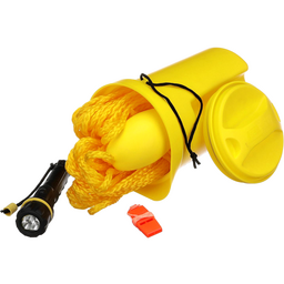 Seachoice Boat Bailer Safety Kit, Includes Flashlight, Whistle, 50 Ft. Line and Bailer thumbnail-0