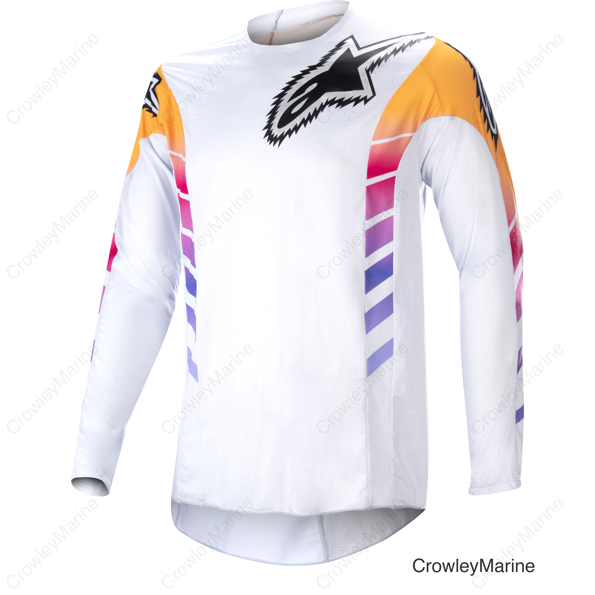 TECHSTAR LE DAYTONA 23 JERSEY GREY/ORANGE FLUO/RHODAMINE LG