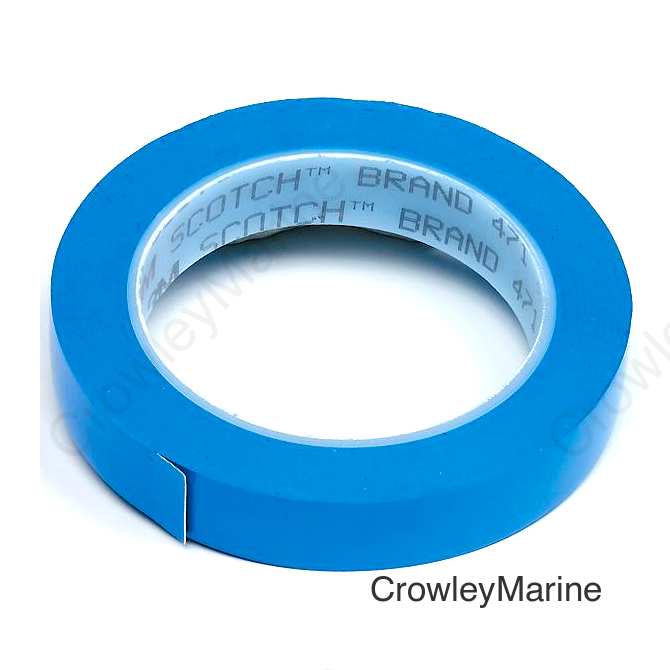 #471 Blue Plastic Tape 1/4