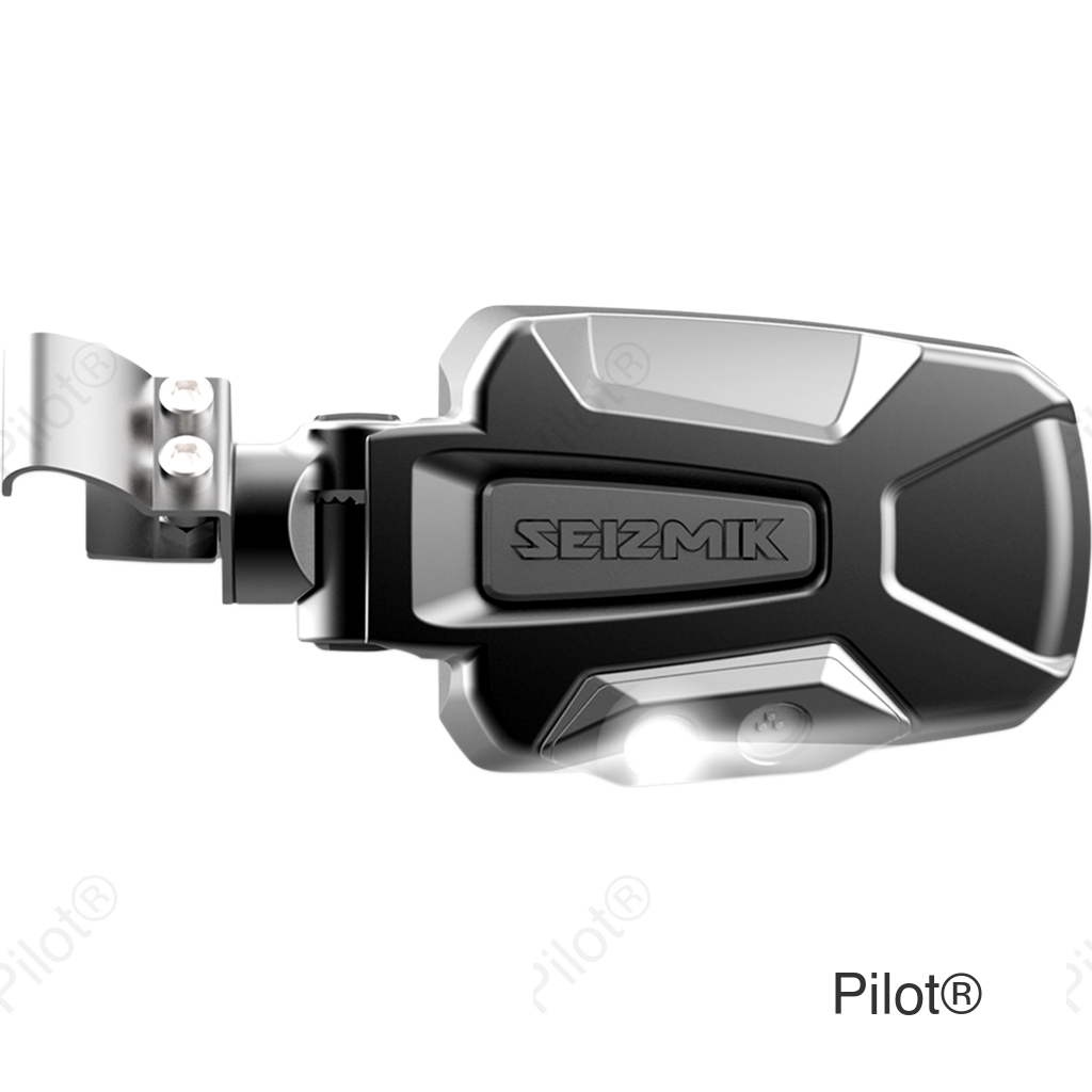 Mirrors - Pursuit Night Vision - Side View - Rectangle - Black - Pro Fit