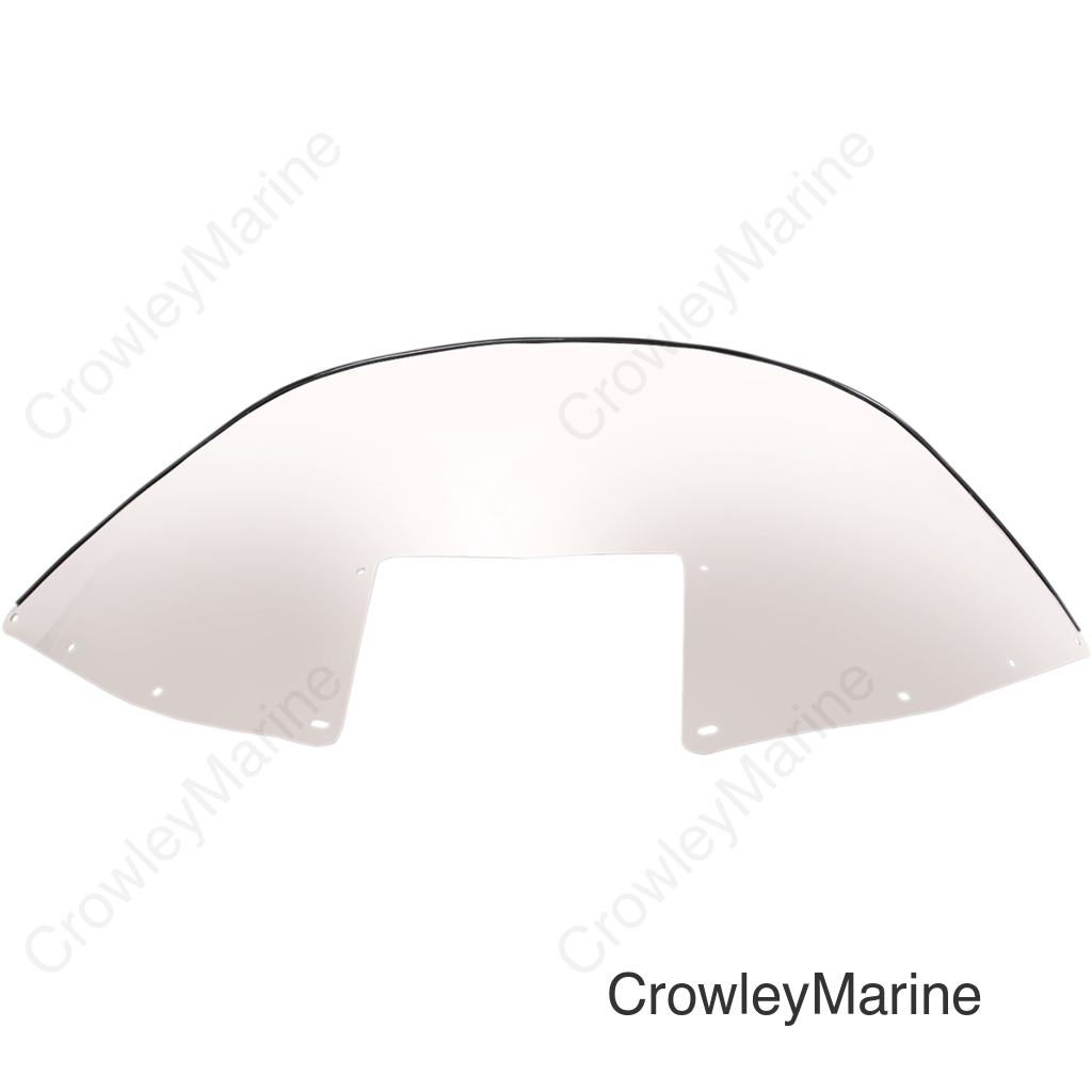 Windshield - 10-1/2" - Smoke - Arctic Cat