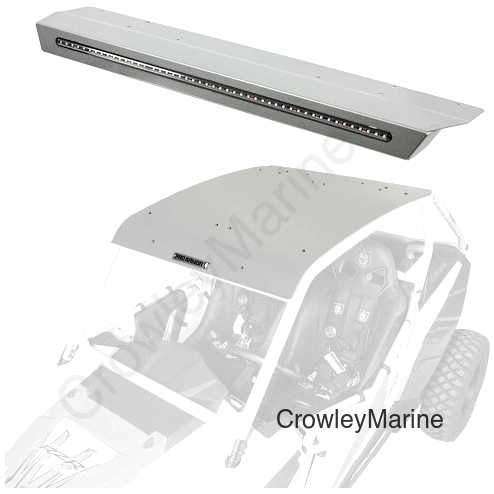 ASYLUM ROOF W/ LIGHT BAR TITANIUM METALLIC