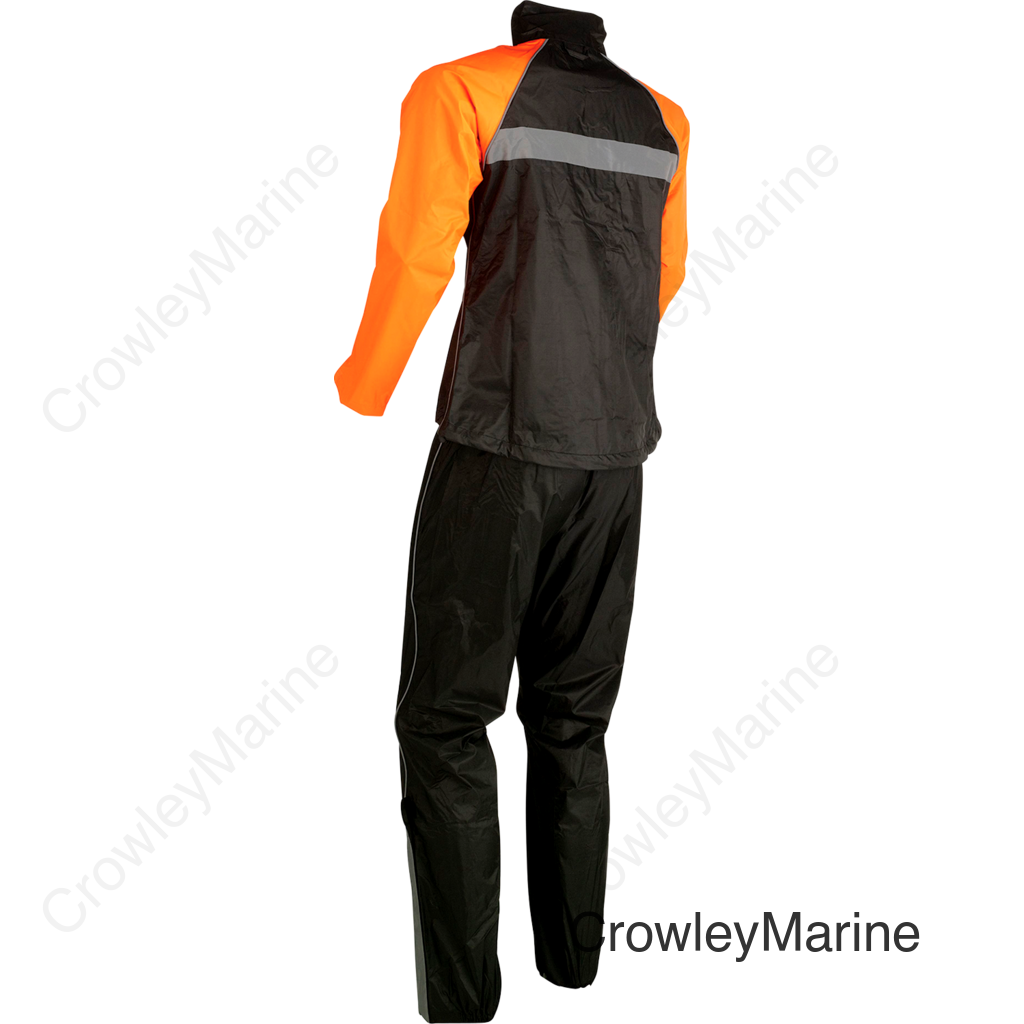 RAINSUIT WMN Z1R BK/OR MD