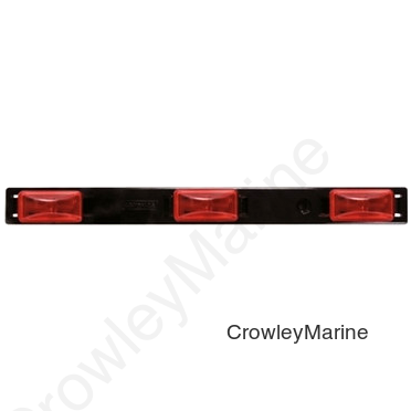 LED Red ID Bar Ultrathin 3 Diodes, Waterproof, Over 80" PKGD (451247)