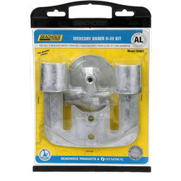 Seachoice Anode Kit, Mercruiser Bravo II (1989-Present)/III (1989-2003), Aluminum, Cadmium-Free, Environmentally Friendly thumbnail-2