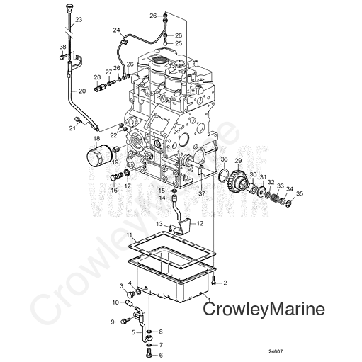 Hollow Screw - Volvo Penta (3581928)