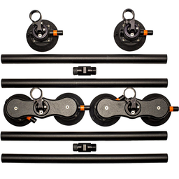 SeaSucker Monkey Bars  Roof Rack - Pair 48 Black
