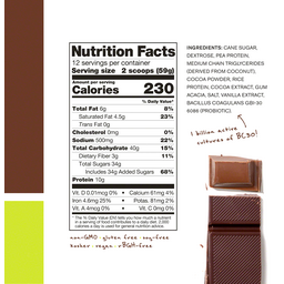 Skratch Labs Vegan Recovery Sport Drink Mix - Chocolate 12-Serving Resealable Pouch