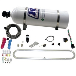 Nitrous Express N-Tercooler System w/15lb Bottle (Remote Mount Solenoid) thumbnail-0