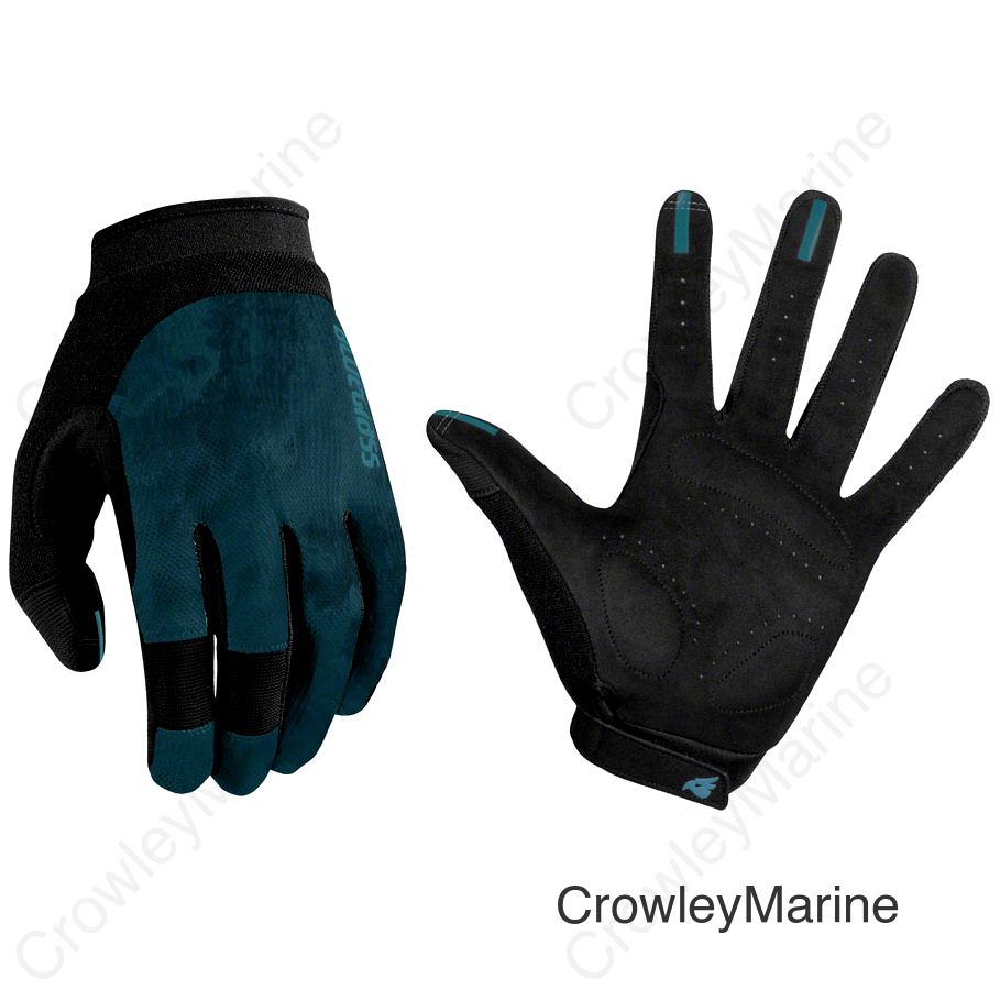 Bluegrass React Gloves - Blue Full Finger Medium