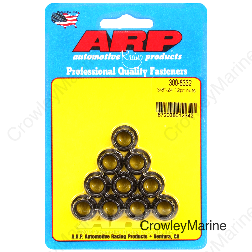 ARP 3/8-24 12pt Nut Kit