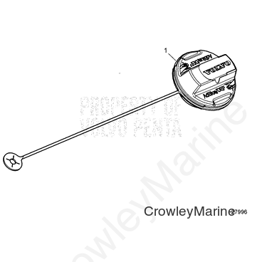 Filler Cap(V2) - Volvo Penta (23029052)
