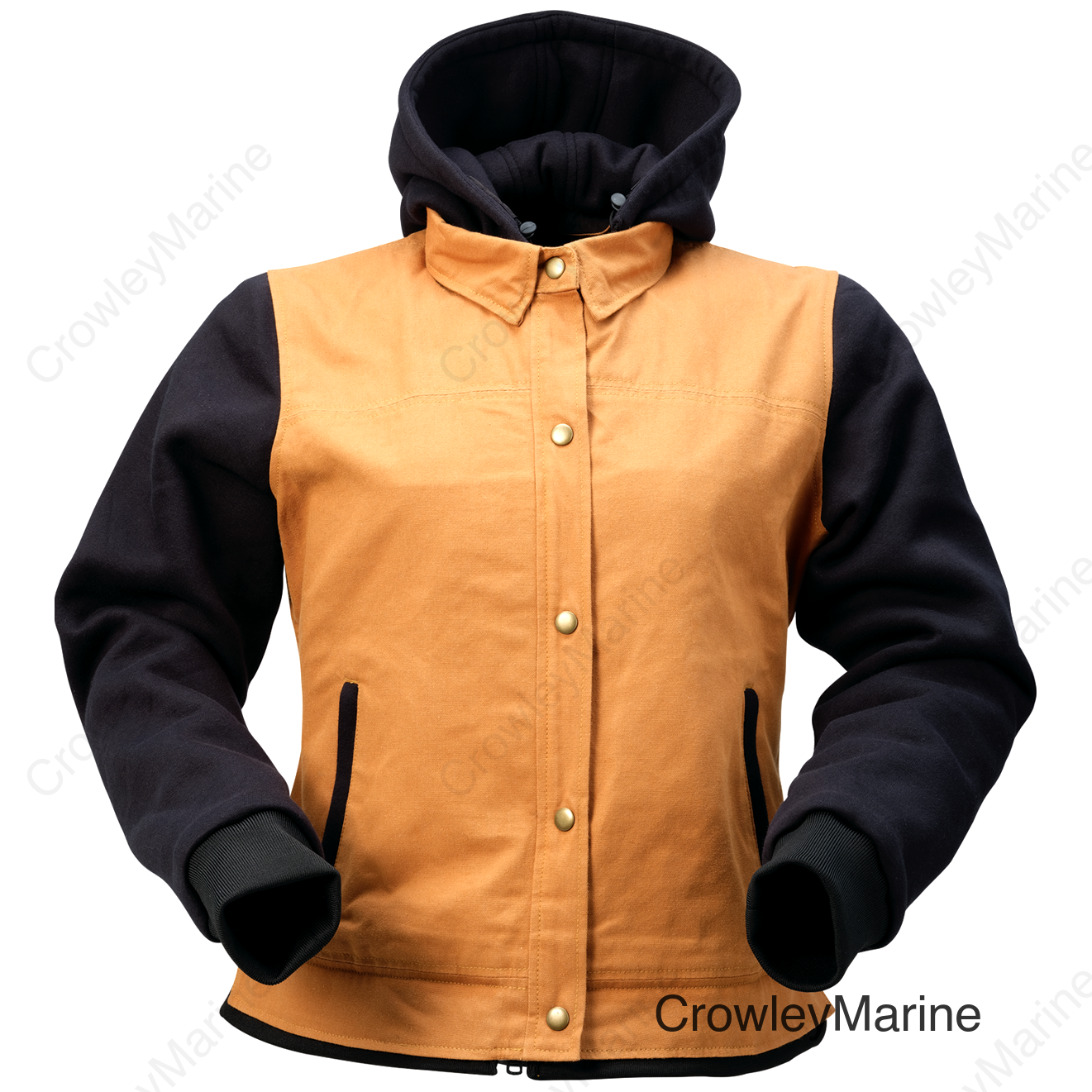 JACKET WOMENS JAYROD BLACK/TAN XL