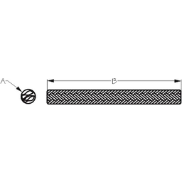 2 BRAID Nylon 3/4X600' (302119600G/W)