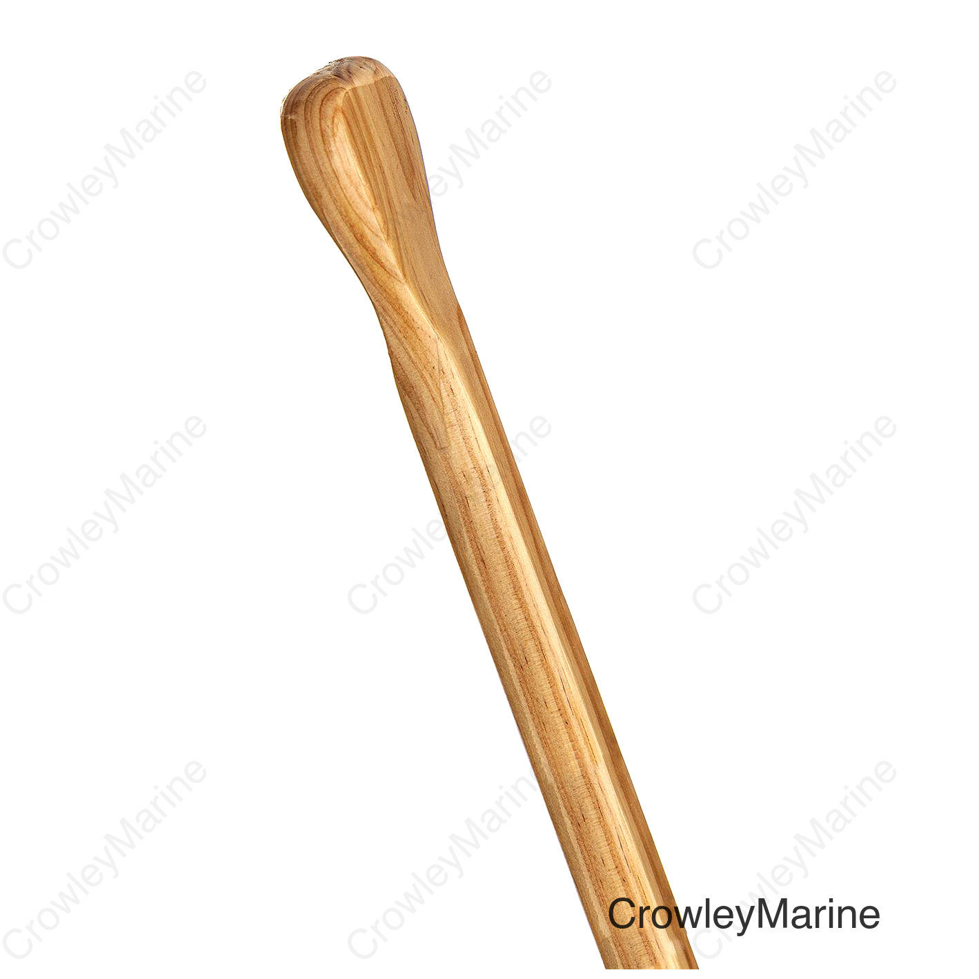 Seachoice 5 Ft. Wood Paddle, New Zealand Pine Construction, 17-3/4 In. X 5-7/8 In. Blade, Wide Top Hand Grip, Clear Finish