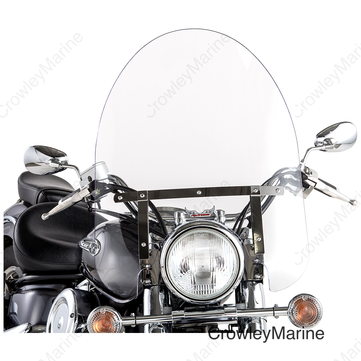 Classic Windshield - 22" - Oversized - Clear