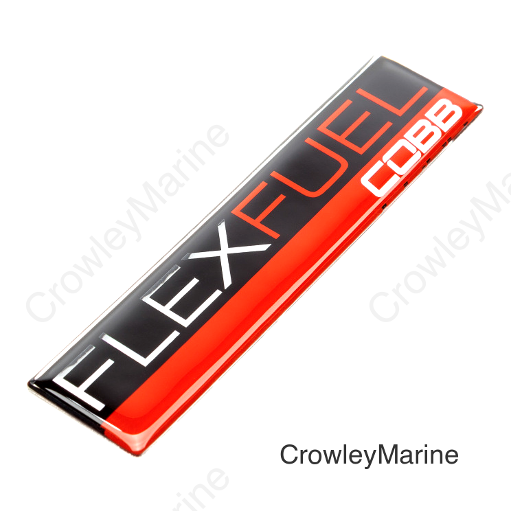 Cobb Flex Fuel Badge 4in Wide