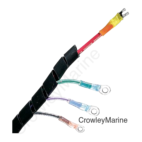 Ancor Black Marine Grade Spiral Wrap