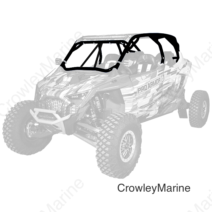 PRO R MP CAGE W/V INTRUSION MATTE BLACK