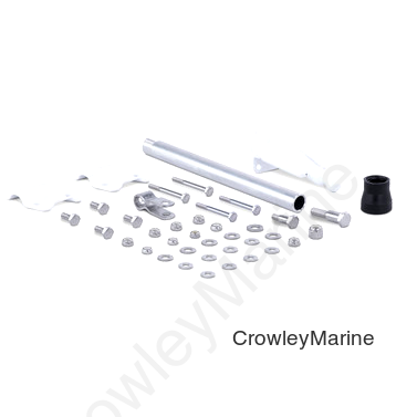 TRANS Mount KIT Outboard Steering Aluminum (SA27256P)