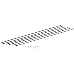 DT Swiss PR1400 DiCut 21 RB Spoke Kit: Front & Rear Black