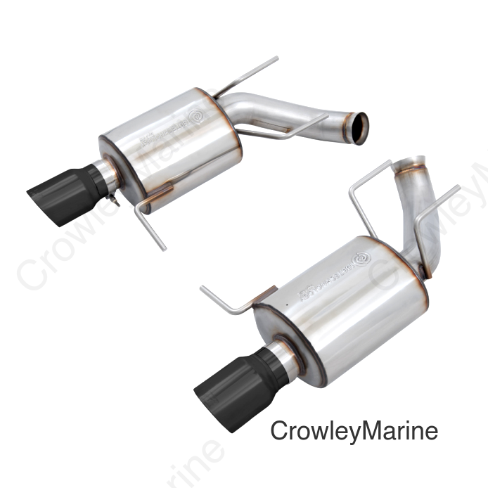 AWE Tuning S197 Mustang GT Axle-back Exhaust - Touring Edition (Diamond Black Tips)