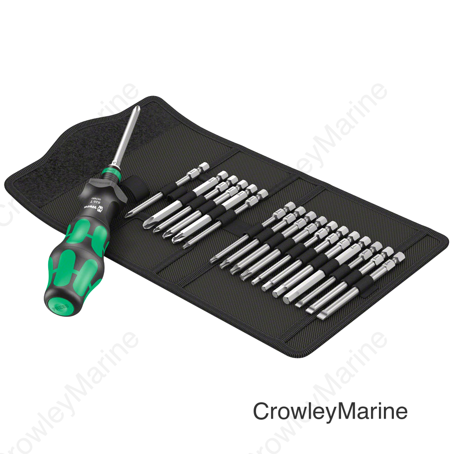 Wera Kraftform Kompakt Turbo 1 Driver and Bit Set