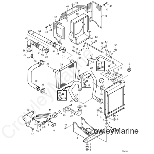 Hose Clamp(V2) - Volvo Penta (21686488)