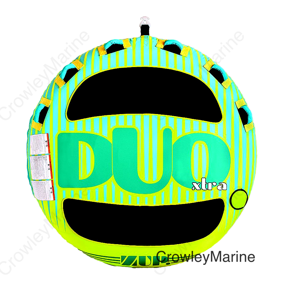 ZUP 75908 2-Person Duo Xtra Towable Tube with Deck Pads