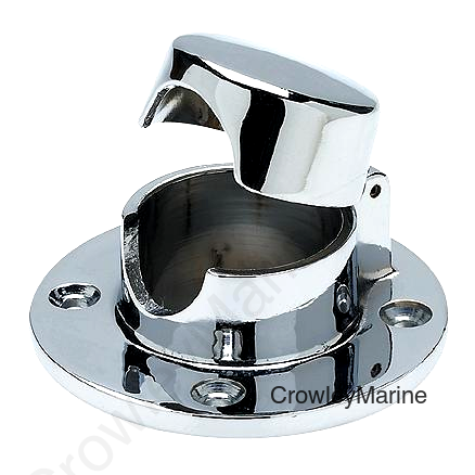 Seachoice Chrome Plated Brass Rope Deck Pipe