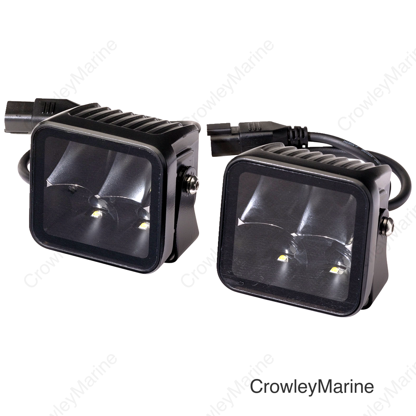 LIGHTLED 3" BLK SQRE MSE
