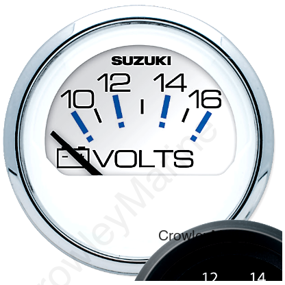 VOLTMETER WHITE