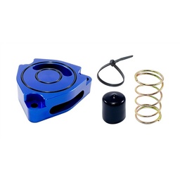 Torque Solution Blow Off BOV Sound Plate (Blue) 11+ Hyundai Veloster Turbo thumbnail-0